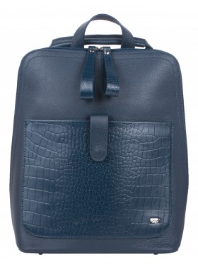 Рюкзак-сумка женский Franchesco Mariscotti 1-4317к-708 кайман океан