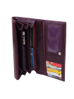 Портмоне кошелек женский кожаный Мэри ВП-17 друид фиолетовый Kniksen