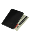 Картхолдер для пластиковых карт из кожи ФПК-2-S черныйы Apache с защитой RFID