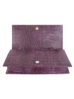 Клатч женский кожаный фиолетовый № 4 Person
