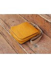 Мужская сумка планшет из кожи табачно-желтая СМ-7013 Apache