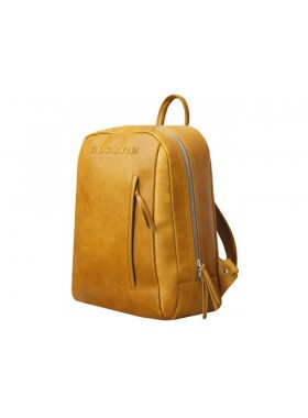 Рюкзак кожаный мужской P-9113-A табачно-желтый Apache