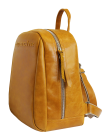 Кожаный городской рюкзак друид P-9013-A табачно-желтый Apache