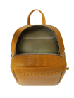 Кожаный городской рюкзак друид P-9013-A табачно-желтый Apache