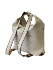 Женская сумка Лада бежевая рюкзак трансформер Kniksen