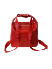 Женская сумка рюкзак трансформер Лада красная Kniksen