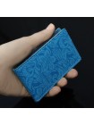 Футляр для кредитных карт и визиток кожаный ВМ-Ф аляска бирюза Person