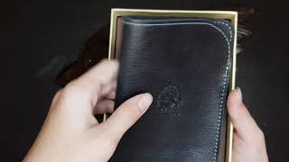 Чехол на паспорт из натуральной кожи