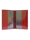 Обложка для паспорта ОП-16 red mesh Kniksen